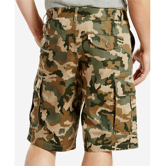 Levi's Shorts New Mens Levis Elmwood Camo Carrier Cargo Shorts